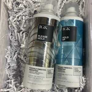 New igk duo hairspray